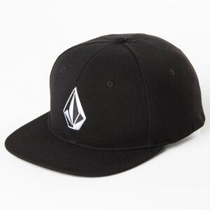 Volcom Men's Hat - Full Stone Xfit - Black - NWT
